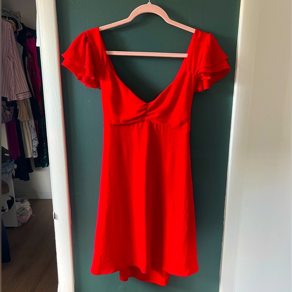Altar’d State Red Mini Dress size Medium